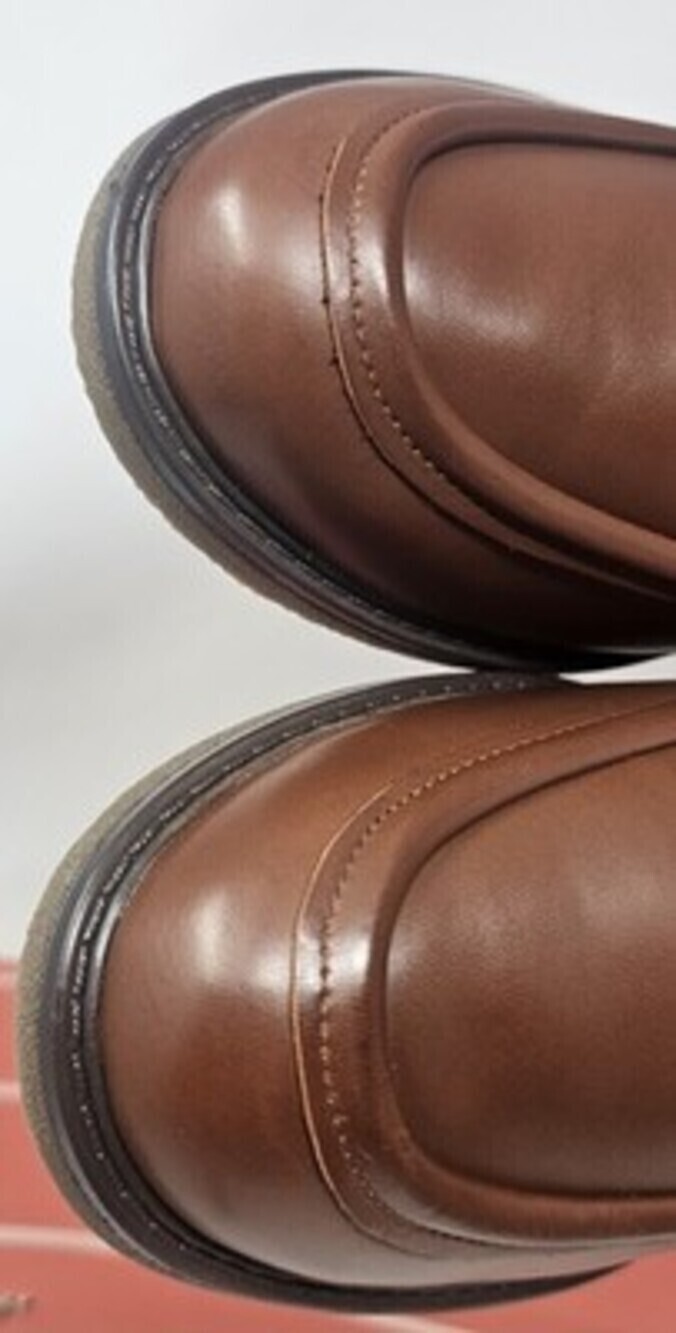 NIB Easy Spirit Jeane3 Women's Comfort Casual Loafers Brown Faux Leather Sz 10M - Picture 9 of 10